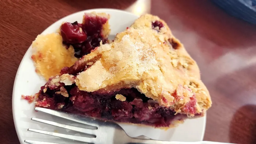 Blackberry Cherry Pie